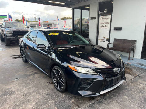 2018 Toyota Camry for sale at American Auto Sales in Hialeah FL