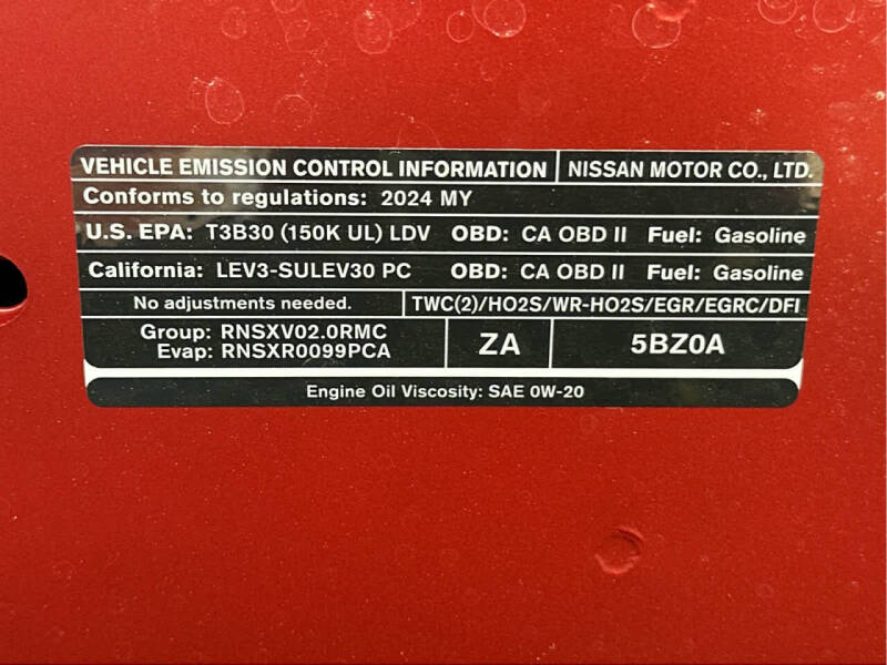 2024 Nissan Sentra SR