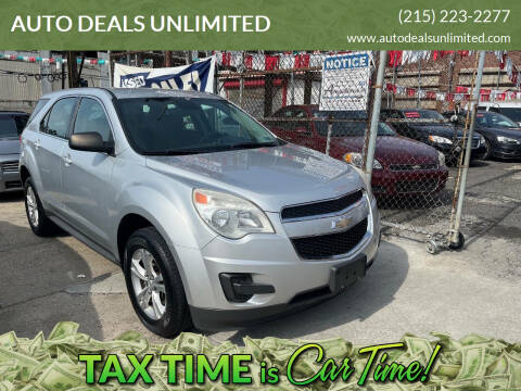 2015 Chevrolet Equinox for sale at AUTO DEALS UNLIMITED in Philadelphia PA