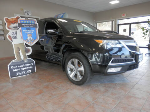 2012 Acura MDX for sale at ABSOLUTE AUTO CENTER in Berlin CT