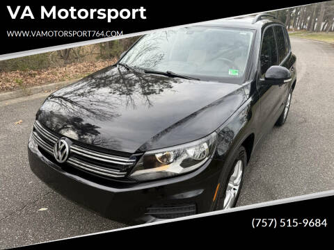 2016 Volkswagen Tiguan for sale at VA Motorsport in Chesapeake VA