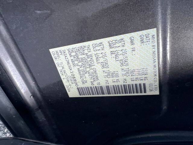 2016 Nissan Murano Platinum