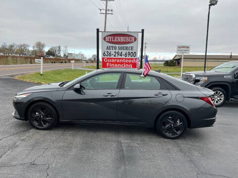 2021 Hyundai Elantra for sale at MYLENBUSCH AUTO SOURCE in O'Fallon MO