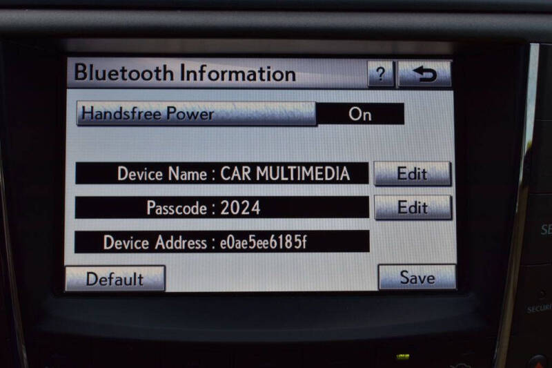2012 Lexus IS 250