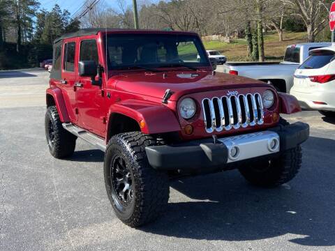 2011 Jeep Wrangler Unlimited for sale at Luxury Auto Innovations in Flowery Branch GA