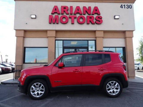 2017 Jeep Renegade for sale at Ariana Motors in Las Vegas NV