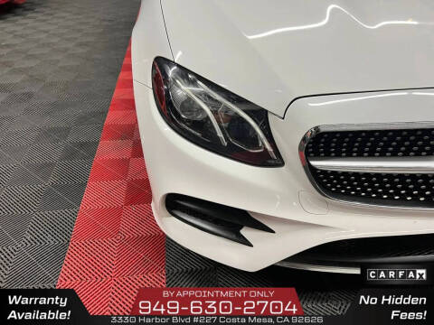 2018 Mercedes-Benz E-Class E 400 4MATIC