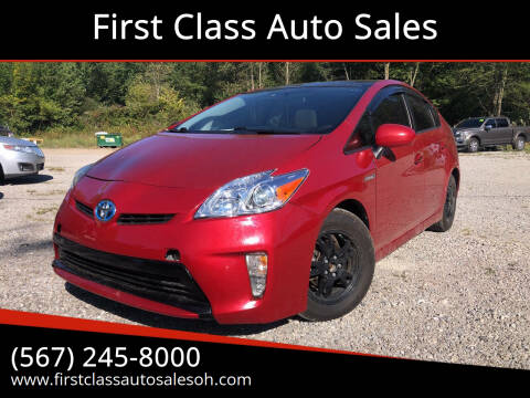 2012 Toyota Prius for sale at First Class Auto Sales in Fostoria OH