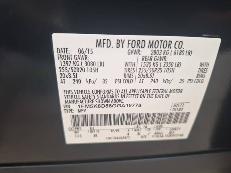 2016 Ford Explorer XLT