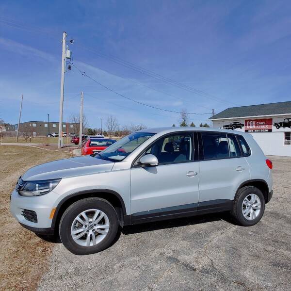 2013 Volkswagen Tiguan for sale at Cox Cars & Trux in Edgerton WI