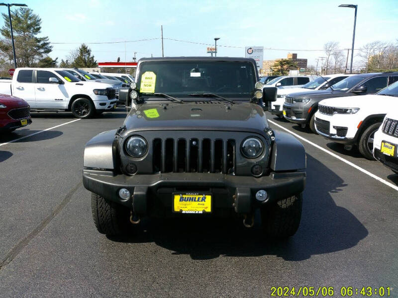 Used 2016 Jeep Wrangler Unlimited Sahara with VIN 1C4HJWEG0GL245155 for sale in Hazlet, NJ