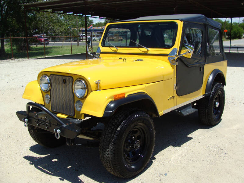 1986 Jeep CJ-7 for sale at Texas Truck Deals in Corsicana TX