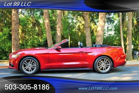 2017 Ford Mustang for sale at LOT 99 LLC in Milwaukie OR