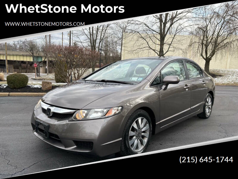 2009 Honda Civic for sale at WhetStone Motors in Bensalem PA