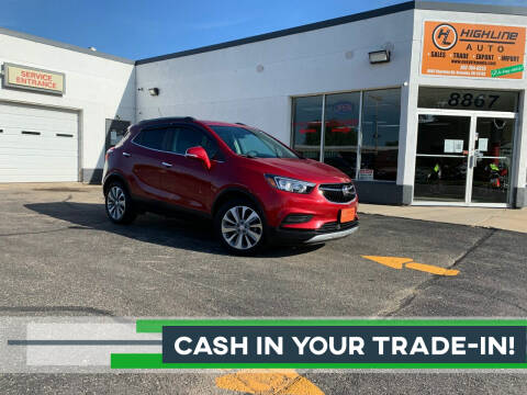 2018 Buick Encore for sale at HIGHLINE AUTO LLC in Kenosha WI