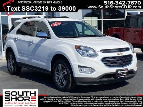 2016 Chevrolet Equinox for sale at South Shore Chrysler Dodge Jeep Ram in Inwood NY