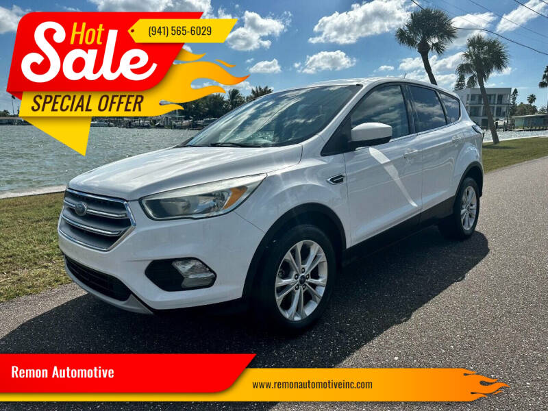 2017 Ford Escape for sale at Remon Automotive in Saint Petersburg FL