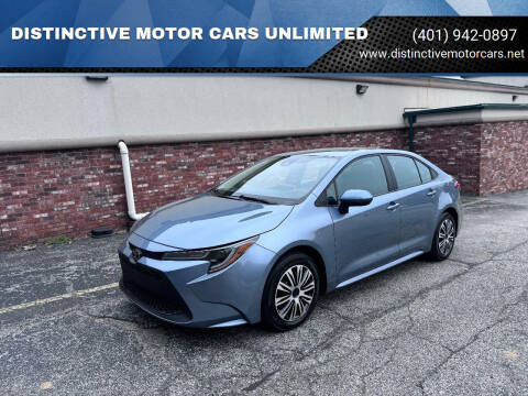 2020 Toyota Corolla for sale at DISTINCTIVE MOTOR CARS UNLIMITED in Johnston RI