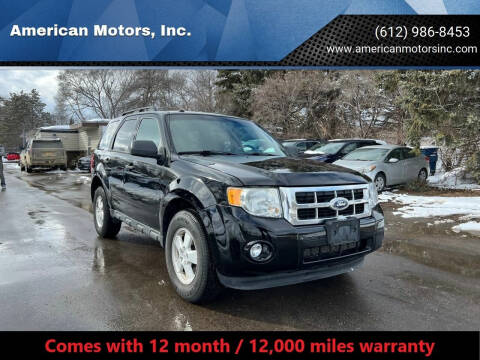 2012 Ford Escape for sale at American Motors, Inc. in Farmington MN