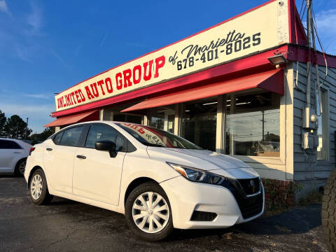 2020 Nissan Versa for sale at Unlimited Auto Group of Marietta in Marietta GA