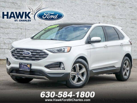 2020 Ford Edge for sale at Hawk Ford of St. Charles in Saint Charles IL