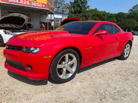 2015 Chevrolet Camaro for sale at Mega Cars of Greenville in Greenville SC