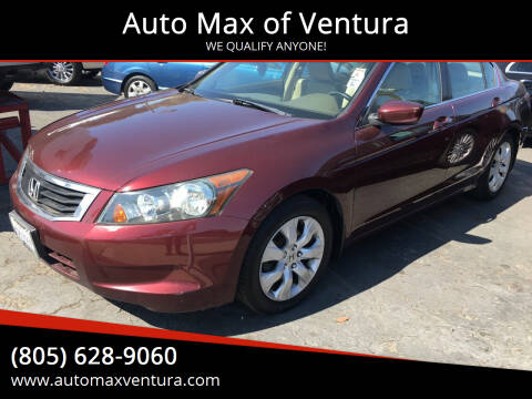 2010 Honda Accord for sale at Auto Max of Ventura in Ventura CA