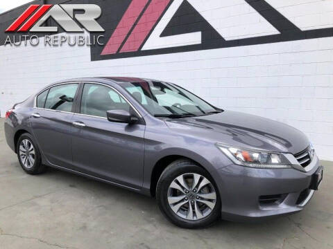 2015 Honda Accord for sale at Auto Republic Fullerton in Fullerton CA