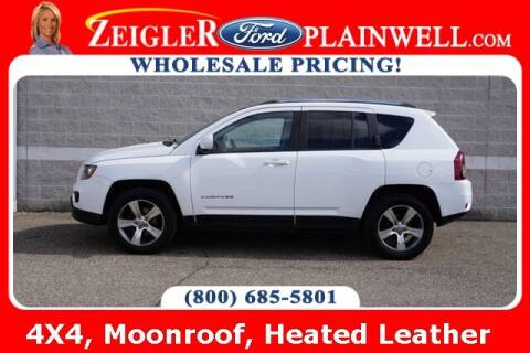 2016 Jeep Compass for sale at Harold Zeigler Ford - Jeff Bishop in Plainwell MI