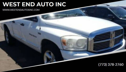 2007 Dodge Ram for sale at WEST END AUTO INC in Chicago IL