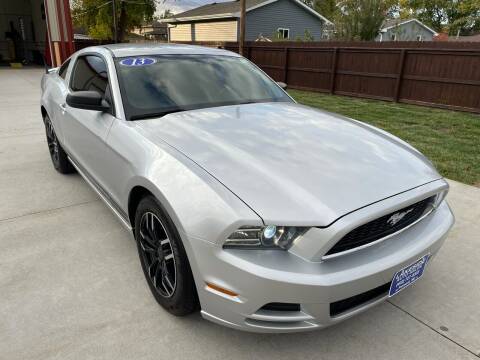 2013 Ford Mustang for sale at LAKESIDE AUTO SALES in Fremont NE
