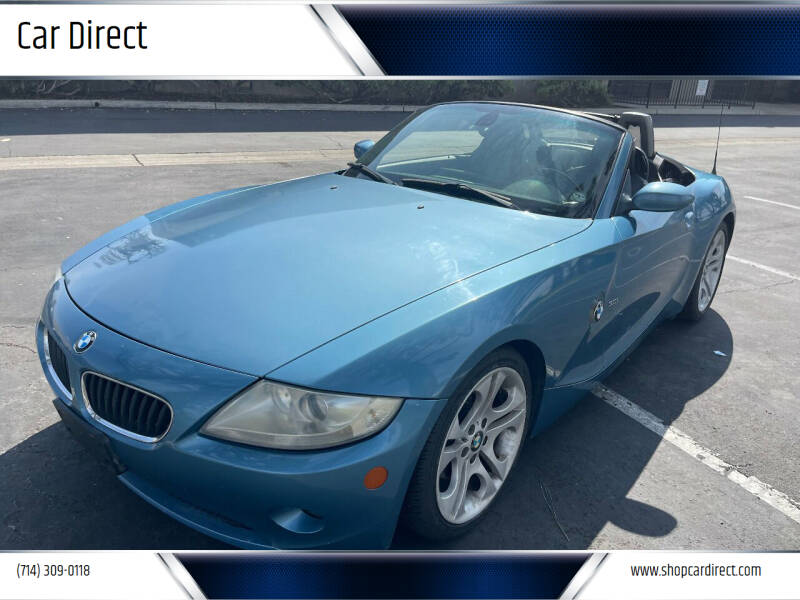 2005 BMW Z4 for sale at Car Direct in Orange CA