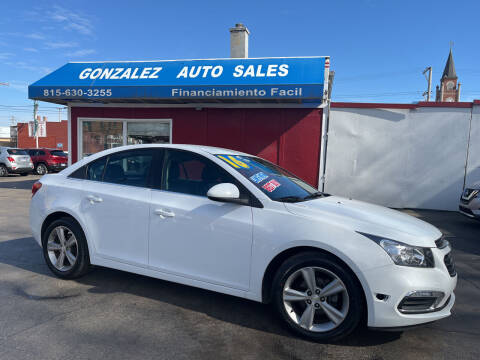 2016 Chevrolet Cruze Limited for sale at Gonzalez Auto Sales in Joliet IL