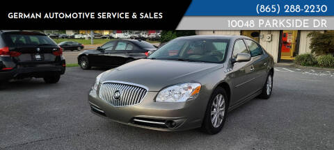 2011 Buick Lucerne for sale at German Automotive Service & Sales in Knoxville TN
