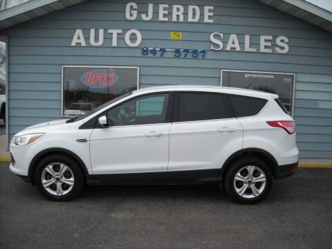 2015 Ford Escape for sale at GJERDE AUTO SALES in Detroit Lakes MN