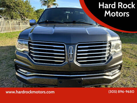 2016 Lincoln Navigator L for sale at Hard Rock Motors in Hollywood FL