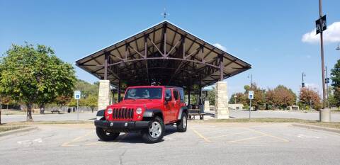 2015 Jeep Wrangler Unlimited for sale at D&C Motor Company LLC in Merriam KS