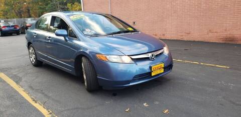 2008 Honda Civic for sale at Exxcel Auto Sales in Ashland MA