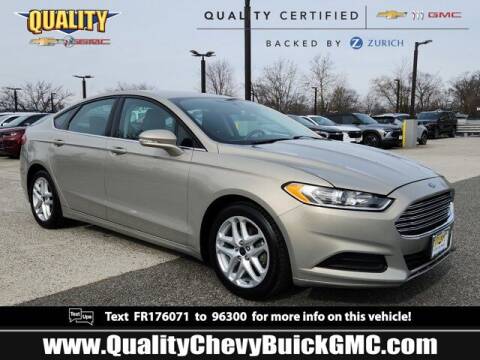 2015 Ford Fusion for sale at Quality Chevrolet Buick GMC of Englewood in Englewood NJ