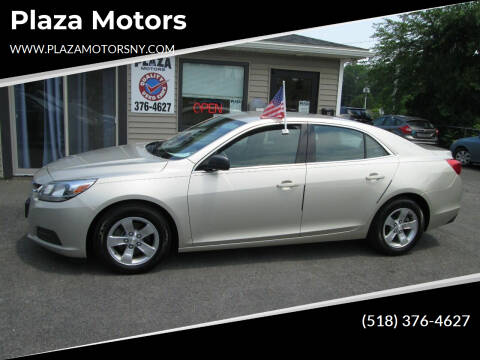 2015 Chevrolet Malibu for sale at Plaza Motors in Rensselaer NY