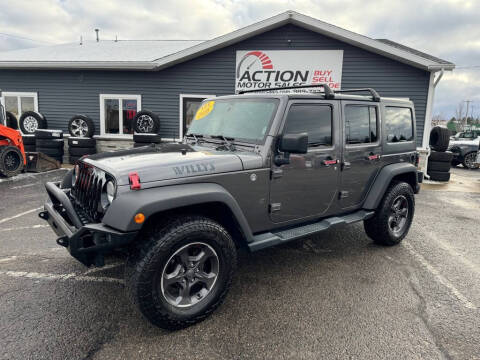 2016 Jeep Wrangler Unlimited for sale at Action Motor Sales in Gaylord MI