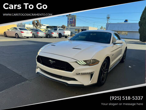 2019 Ford Mustang for sale at Cars To Go in Sacramento CA