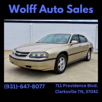 2005 Chevrolet Impala for sale at Wolff Auto Sales in Clarksville TN