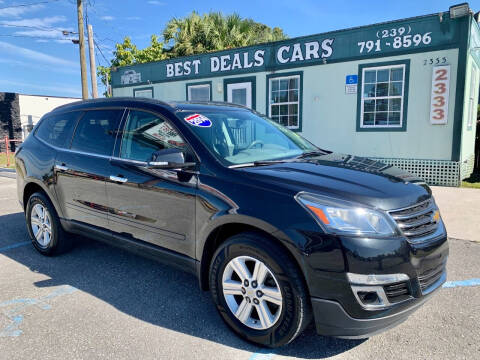 2014 Chevrolet Traverse for sale at Best Deals Cars Inc in Fort Myers FL