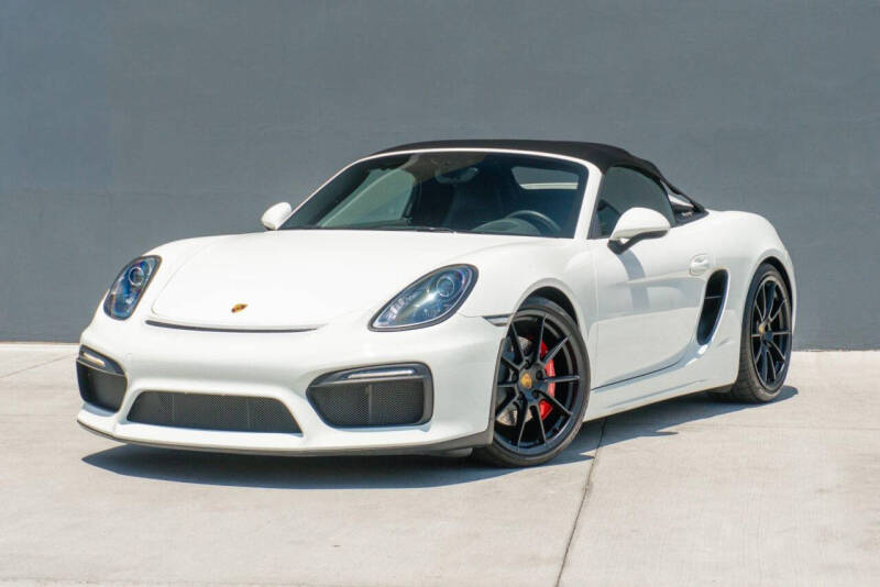2016 Porsche Boxster Spyder