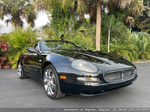 2002 Maserati Spyder for sale at Autohaus of Naples in Naples FL