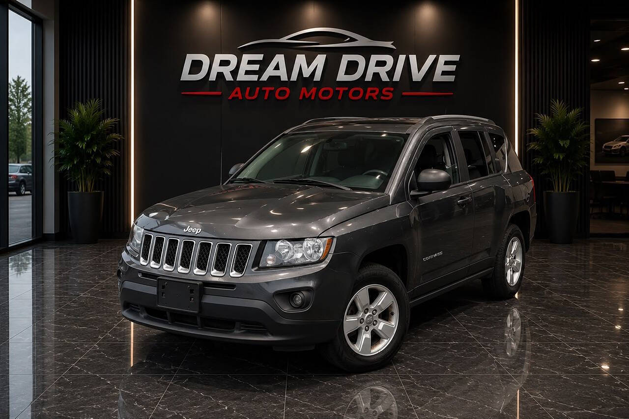 Gray (Maximum Steel Metallic Clear Coat) 2016 Jeep Compass SUV / Crossover Front-Wheel Drive Continuously Variable Transmission