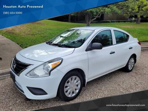 2015 Nissan Versa for sale at Houston Auto Preowned in Houston TX