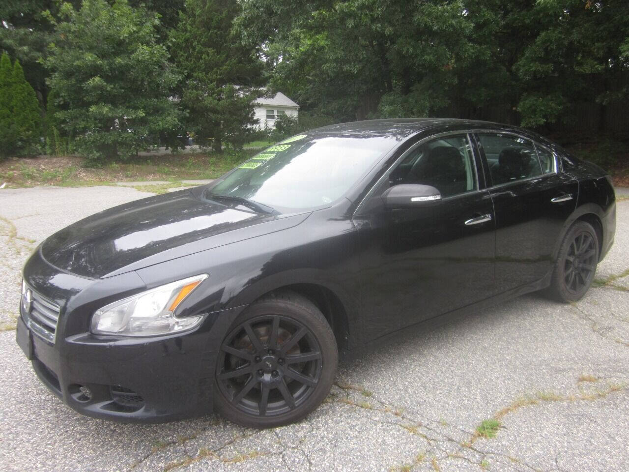 2012 nissan maxima all black