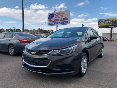 2017 Chevrolet Cruze for sale at Nations Auto Inc. II in Denver CO